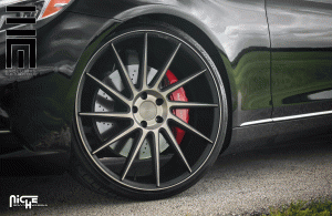 2015 Mercedes-Benz S-Class with 22x9 Niche Surge - M114 wheels