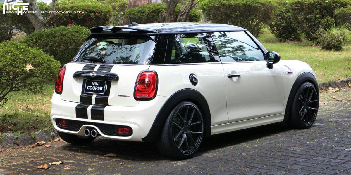 2012 MINI Cooper with 18x8 Niche Targa - M130 wheels