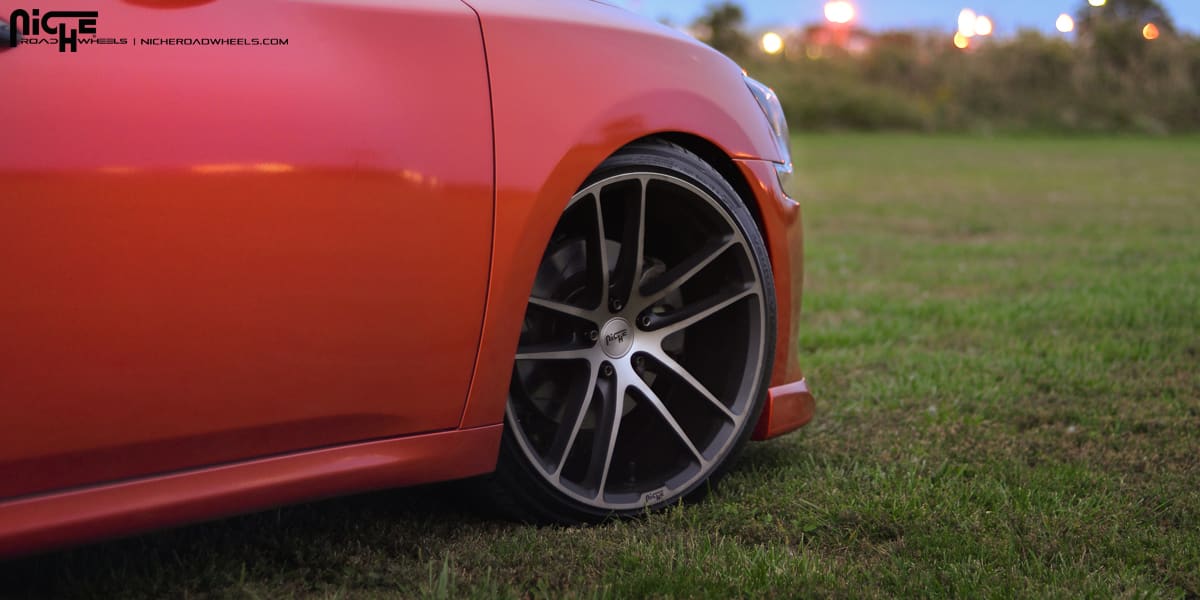 2013 Nissan Maxima with 20x10 Niche Enyo - M115 wheels