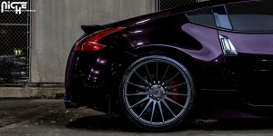 2014 Nissan 370Z with 20x8.5 Niche Form - M157 wheels