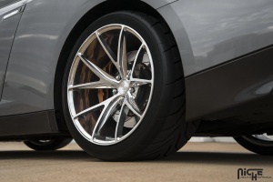 2014 Nissan GT-R with 20x10 Niche Misano wheels