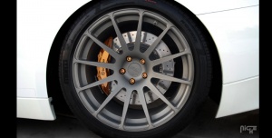 2014 Nissan GT-R with 20x10.5 Niche Spa wheels