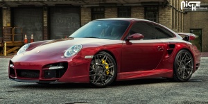 2014 Porsche 911 with 20x8.5 Niche Alpine-D wheels