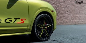 2014 Porsche Cayenne with 22x10 Niche Spyder wheels