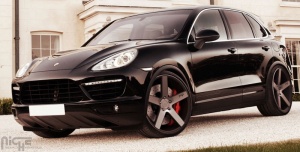 2013 Porsche Cayenne with 22x10 Niche Milan - M134 SUV wheels