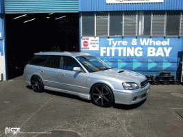 2006 Subaru Legacy with 18x8 Niche Verona - M150 wheels
