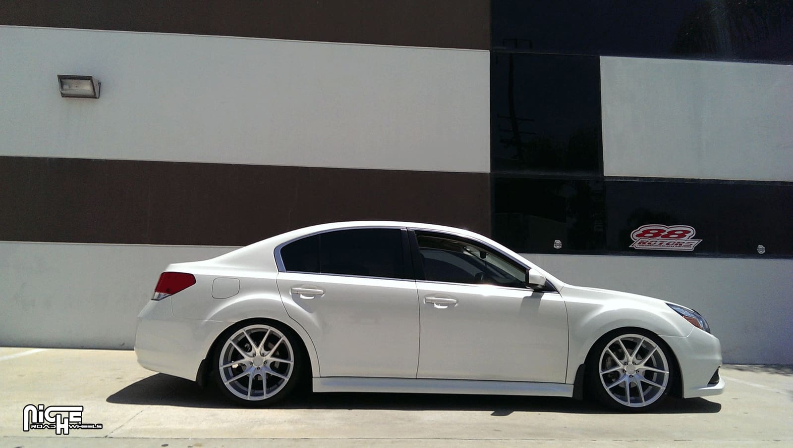 2014 Subaru Legacy with 19x9.5 Niche Targa - M131 wheels