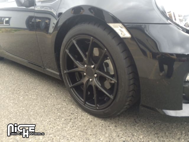 2014 Subaru BRZ with Niche Targa - M130 wheels