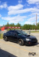 2008 Subaru Impreza with 18x9.5 Niche Verona - M149 wheels