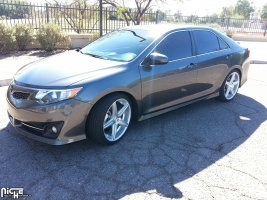 2014 Toyota Camry with 20x8.5 Niche Apex - M125 wheels