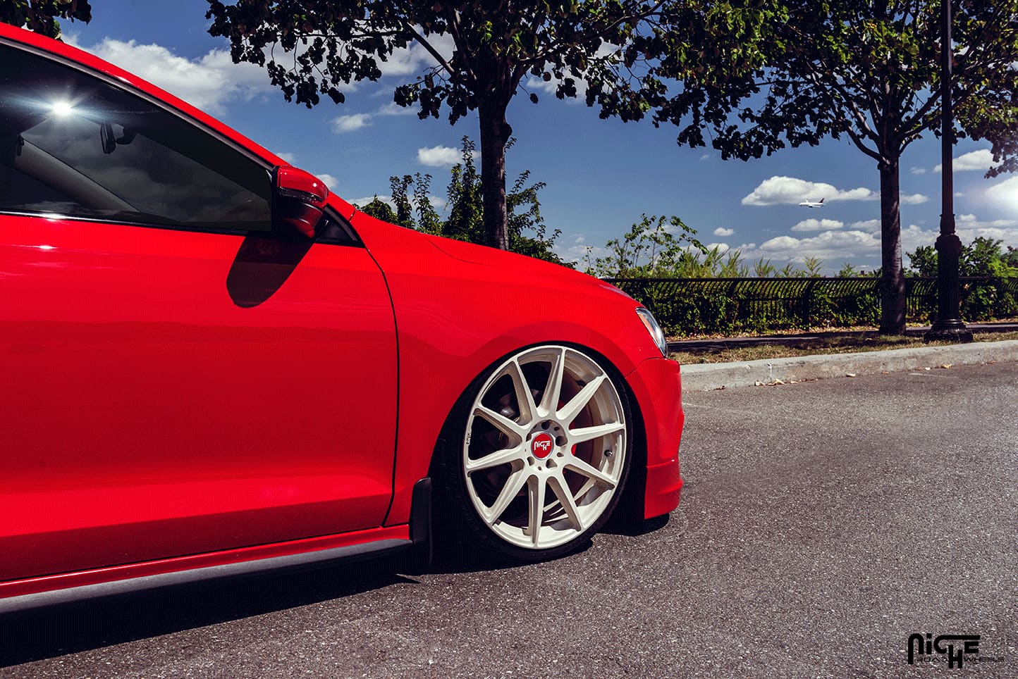 2013 Volkswagen Jetta with Niche Essen - M146 wheels