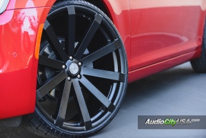 2015 Chrysler 300 with 24x9.5 Velocity VW 12 wheels