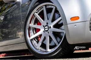 2015 Bentley Flying Spur with 22x9 AC Forged ACR 413 wheels