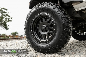 2013 Jeep Wrangler Unlimited with 18x9 XD XD128 Machete wheels
