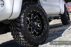 2010 Toyota Tacoma with 18x9 Fue Lethal D567 wheels