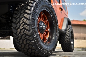 2013 Jeep Wrangler with 20x9 Fuel Hostage wheels