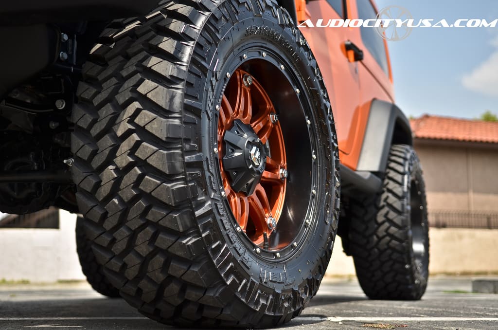 2013 Jeep Wrangler with 20x9 Fuel Hostage wheels
