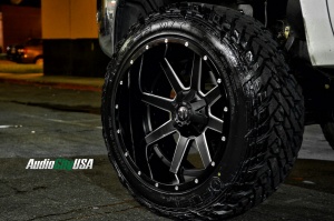 2008 Toyota Tundra with 22x12 Fuel Maverick D262 wheels