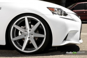 2014 Lexus IS-F with 20x8.5 Rennen CRL 70 wheels