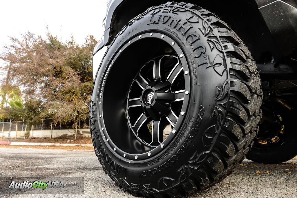 2015 Chevrolet Silverado 2500HD with 20x12 Red Dirt Road RD01 wheels