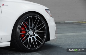 2015 Audi A6 with 20x10 Savini BM 13 wheels