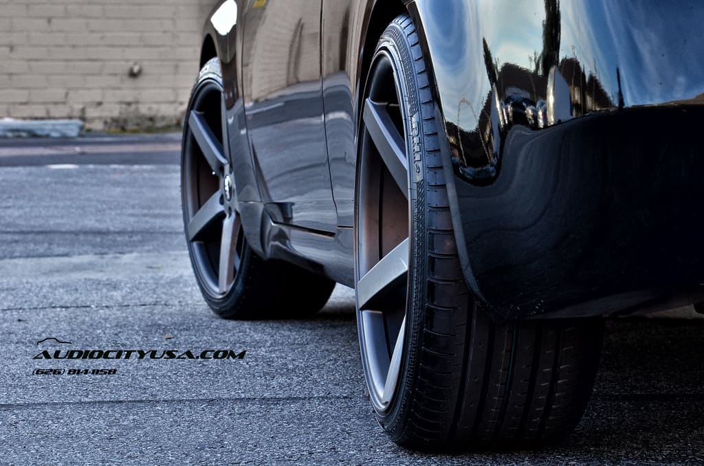 2013 Infiniti G37 with 20x9 STR 607 wheels