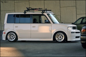 2005 Scion xB with 15x8 Sportmax 002 wheels