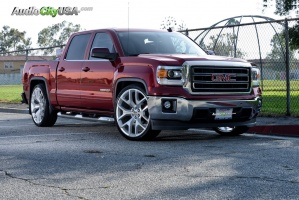 2014 GMC Sierra 2500HD with 26x10 OEM wheels