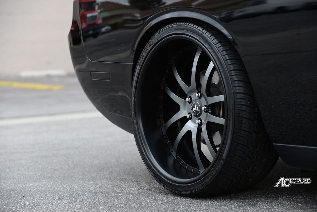2013 Dodge Challenger with 22x9 AC 312 wheels