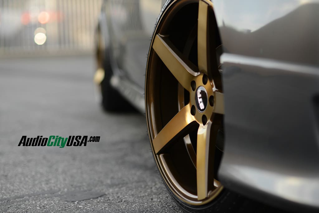 2011 Toyota Camry with 20x9 STR 607 wheels