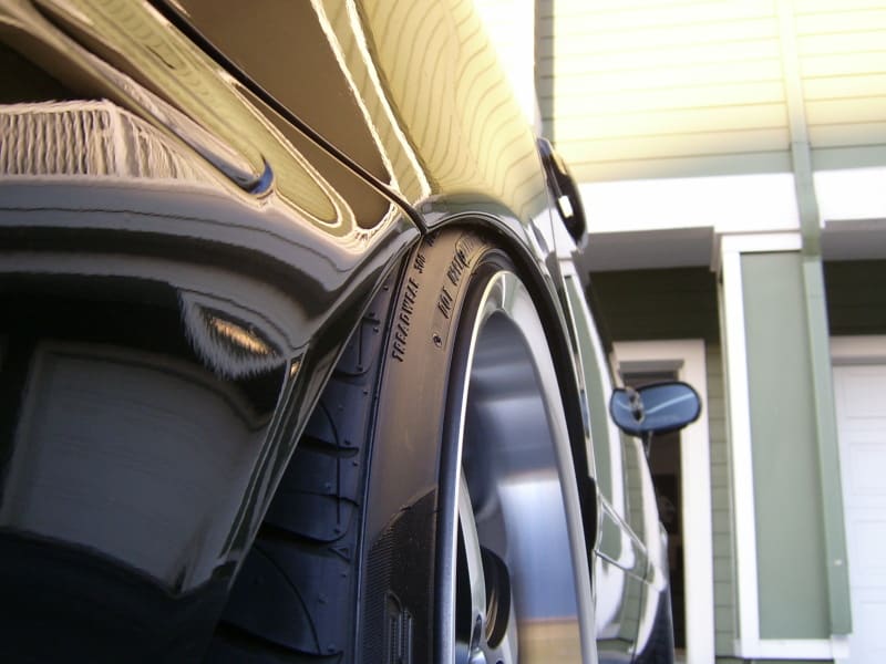 1996 Acura RL with 19x8.5 wheels