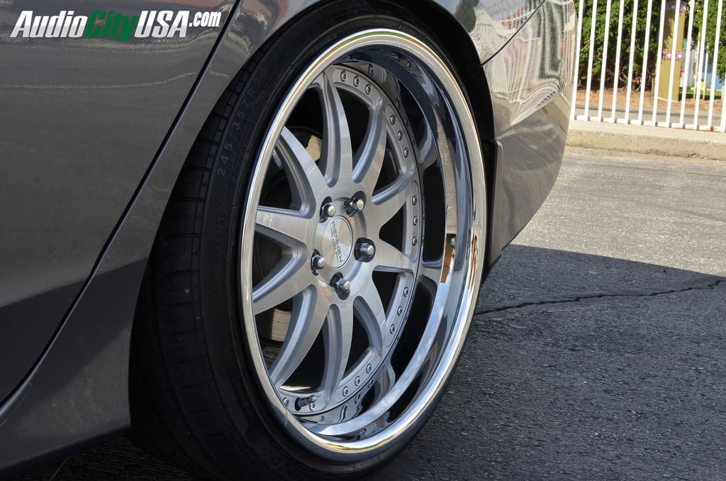 2013 Honda Accord with 20x8.5 Rennen CSL 1 wheels
