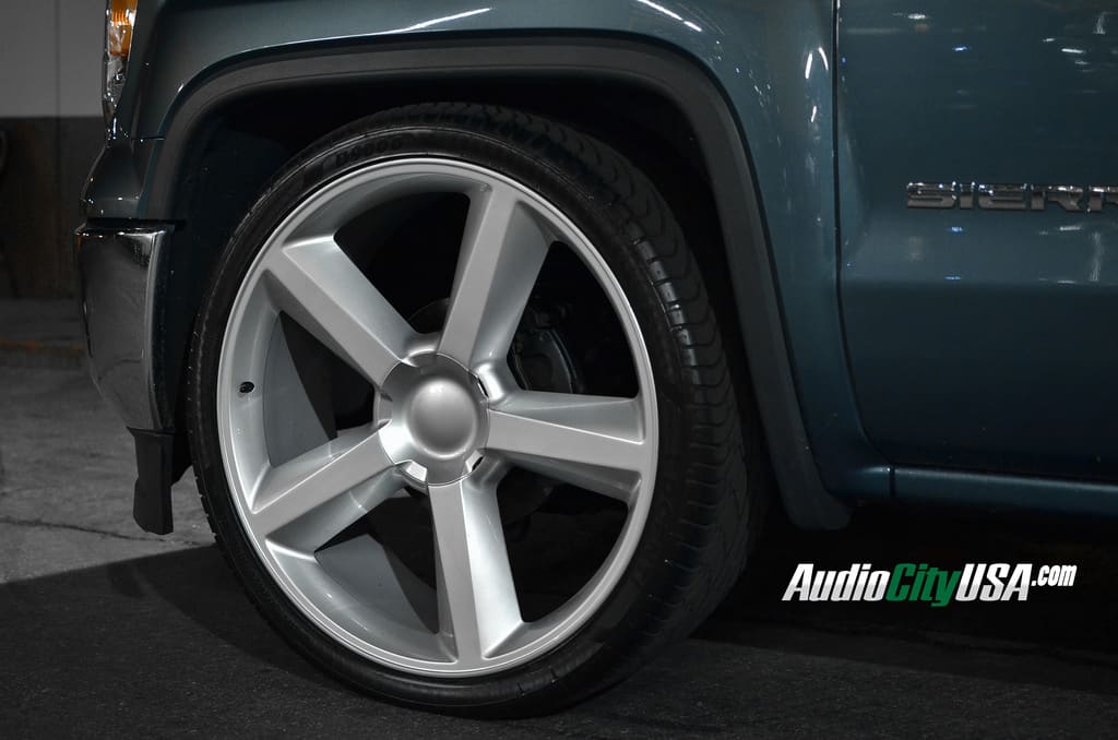 2014 GMC Sierra 1500 with 26x10 LTZ Replica wheels