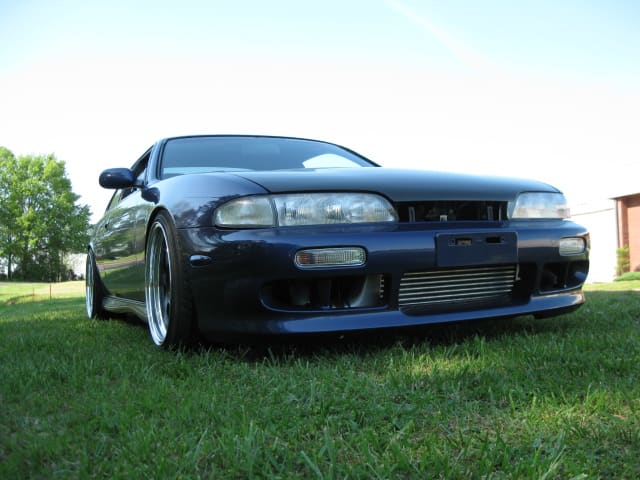 1996 Nissan S14 with 18x9.5 J-Lines 7SL2 wheels