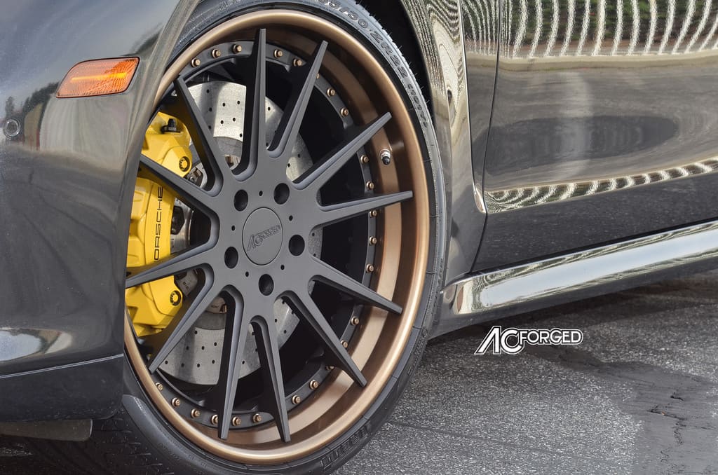 2011 Porsche Panamera with 22x10.5 AC Forged 316 wheels
