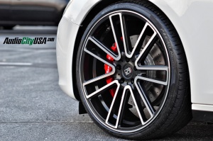 2015 Maserati Ghibli with 22x9 Koko Kuture wheels