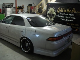 1993 Toyota Chaser with 18x9 AME Circlar Spec R wheels