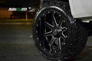 2008 Toyota Tundra with 22x12 Fuel Maverick D262 wheels