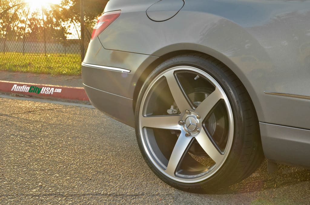 2013 Mercedes-Benz E-Class with 20x9 Concavo CW 5 wheels