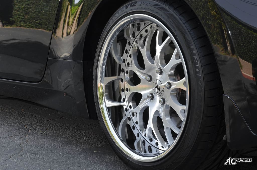 2013 Nissan 370Z with 19x9 AC 313 wheels
