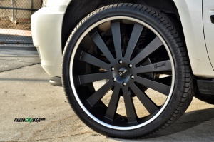 2012 Cadillac Escalade with 26x10 Gianelle Santorini wheels
