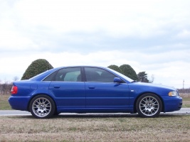 2000 Audi A4 with 17x8.5 BBS CH wheels