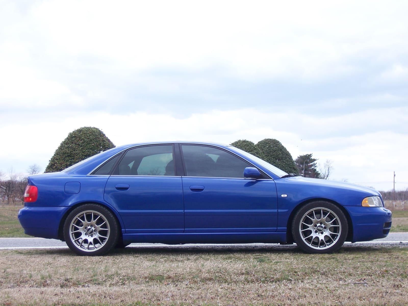 2000 Audi A4 with 17x8.5 BBS CH wheels