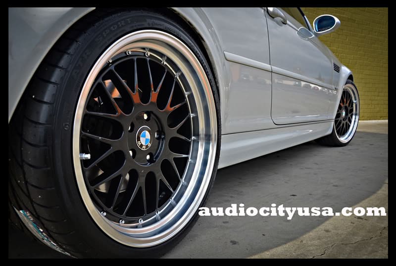 2002 BMW M3 with 20x8.75 BK B944 wheels