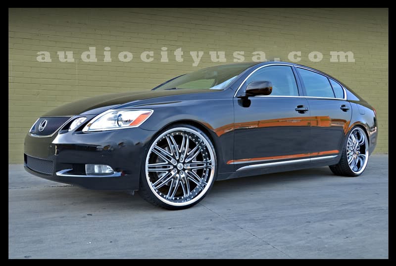 2006 Lexus GS 430 with 22x10 Lexani LX 10 wheels