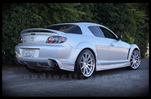 2010 Mazda RX-8 with 20x8.5 Rennen C10 wheels