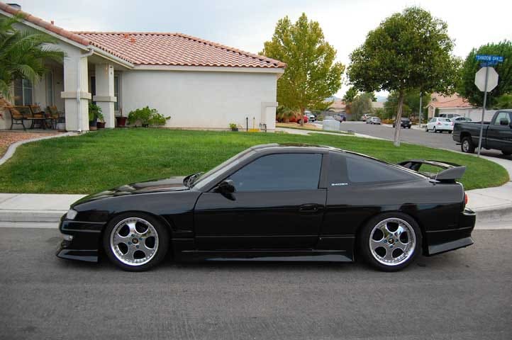 1993 Nissan S13 with 17x7 Work Wheels VS-SD wheels