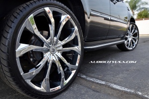 2011 Cadillac Escalade with Lexani Lust wheels