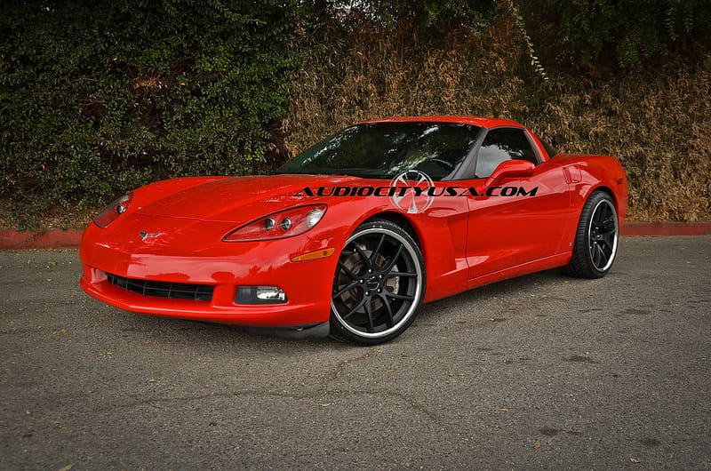 2008 Chevrolet Corvette with 20x8.5 Giovanna Monza wheels