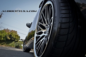 2012 Jaguar XF with 20x8.5 Lexani CVX 44 wheels